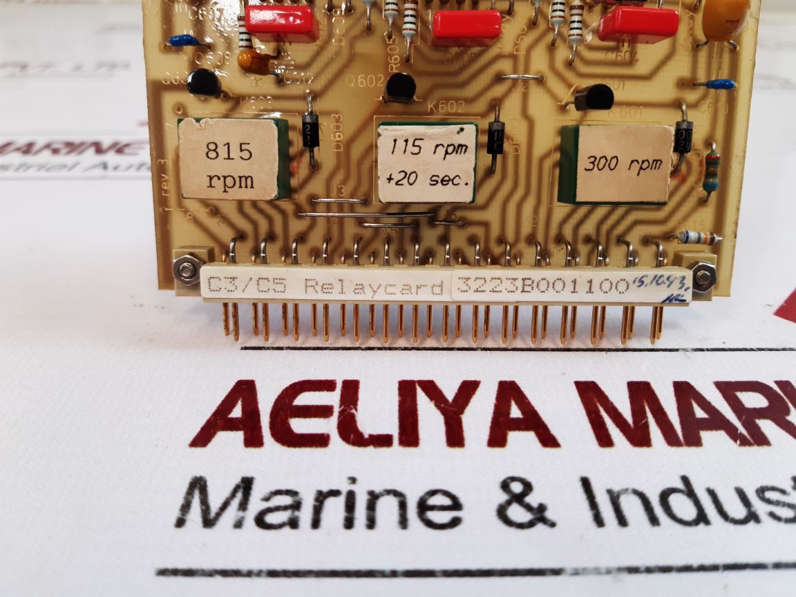 Wartsila 3v72h115 Relay Card