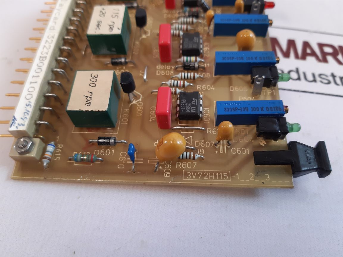 Wartsila 3v72h115 Relay Card