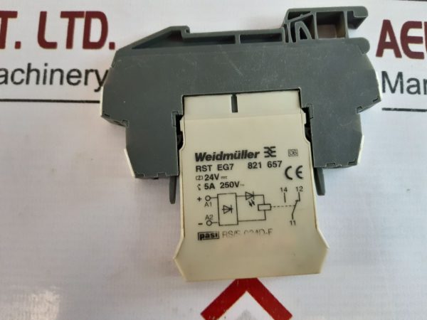 Weidmuller Rst Eg7 Relay With Base 5a