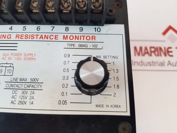 Westronics Sbag-102 Grounding Resistance Monitor