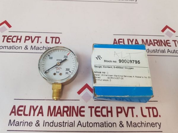 WILHELMSEN 90009795 OXYGEN GAUGE