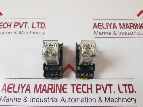 Y.M TECH YM4-L RELAY WITH BASE