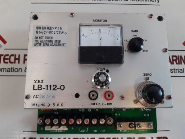 Y.e.i Lb-112-0 Control Module
