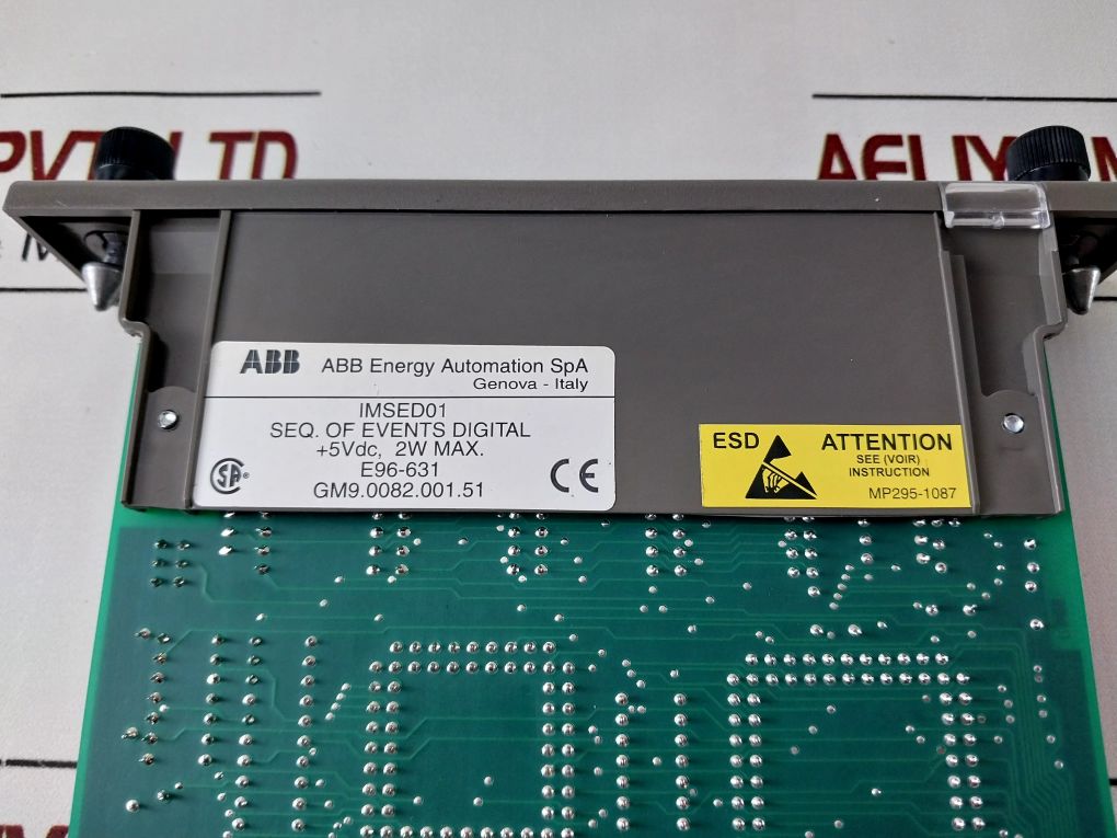 Abb Imsed01 E96-631 Sequence Of Events Digital Input Module - Image 13