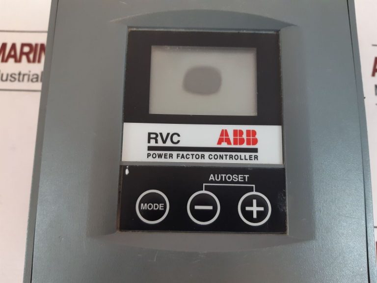 Abb Rvc85a Power Factor Controller Aeliya Marine