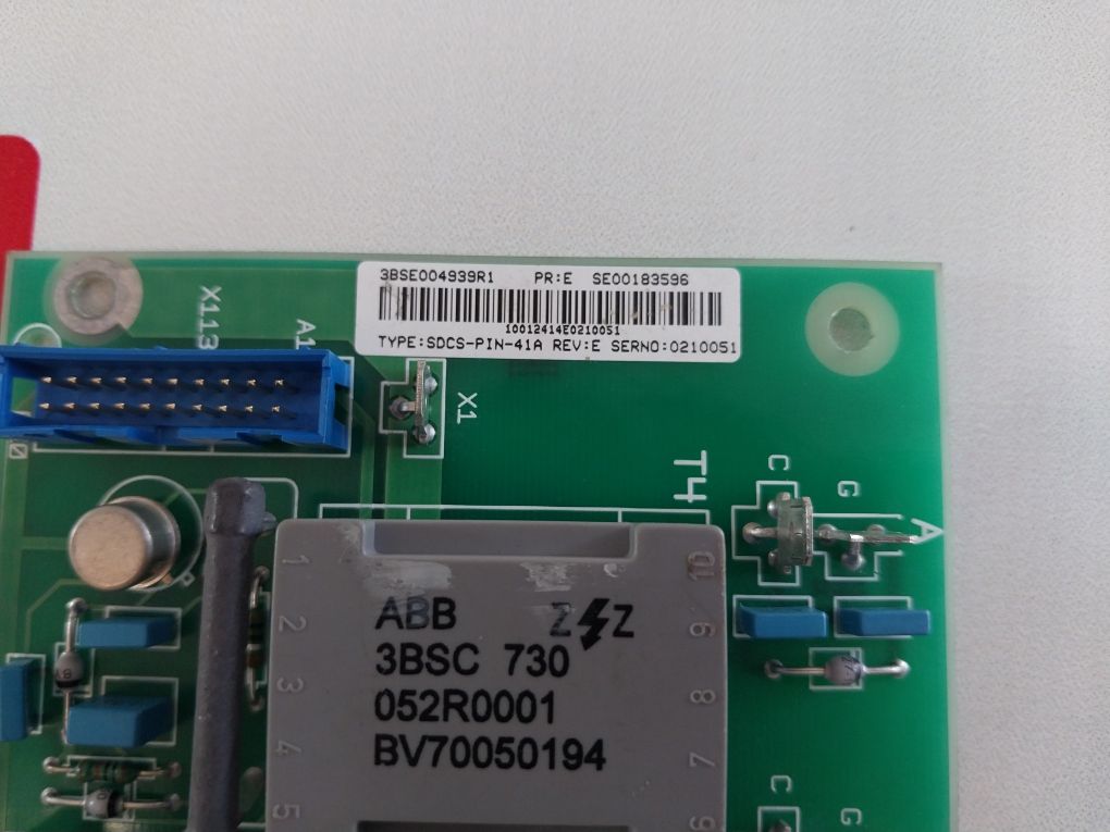 Abb Sdcs-pin-41a Pulse Transformer Module Rev: E - Image 10