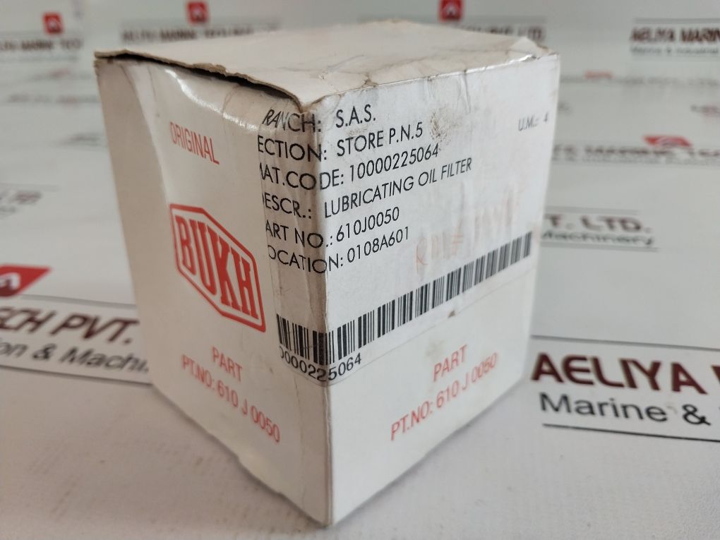 Bukh 610 J 0050 Lubricating Oil Filter - Aeliya Marine