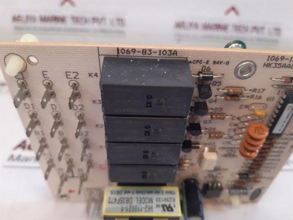 Carrier Hk35aa009 Sequence Timer Circuit Board 1069-101