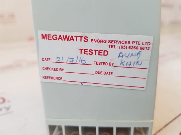Crompton Tyco Electronics 252-pvz4 Protector Relay On Trip 110vdc