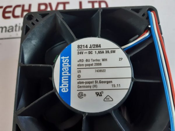 Ebm-papst 8214 J/2h4 Cooling Fan