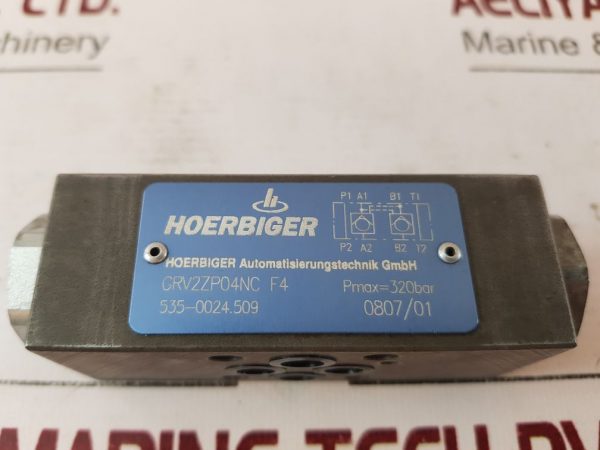 Hoerbiger Grv2zp04nc F4 Check Valve