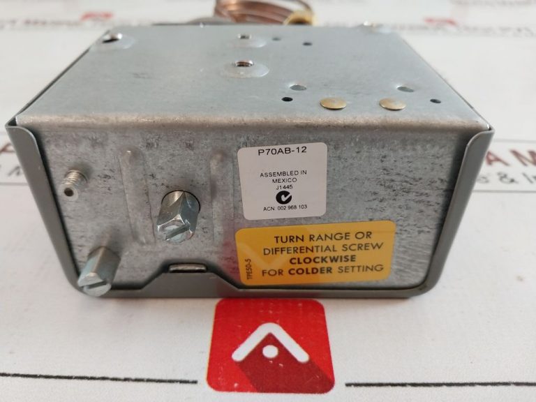 Johnson Controls P70ab12c Pressure Control Aeliya Marine