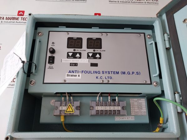 K.c. Kcaf 2010nm Control Panel For Anti-fouling System