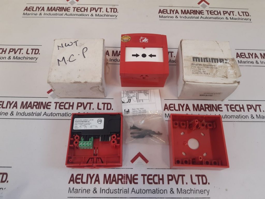 Kac Mus1a-r470sf-01 Alarm Switch Call Point 266 - Aeliya Marine