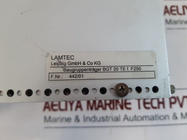 Lamtec Fn 01 F 250 Control Module 24vdc