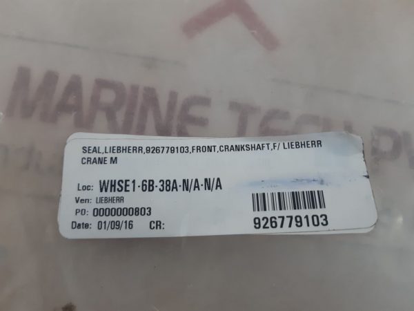 Liebherr 926779103 Crankshaft Seal