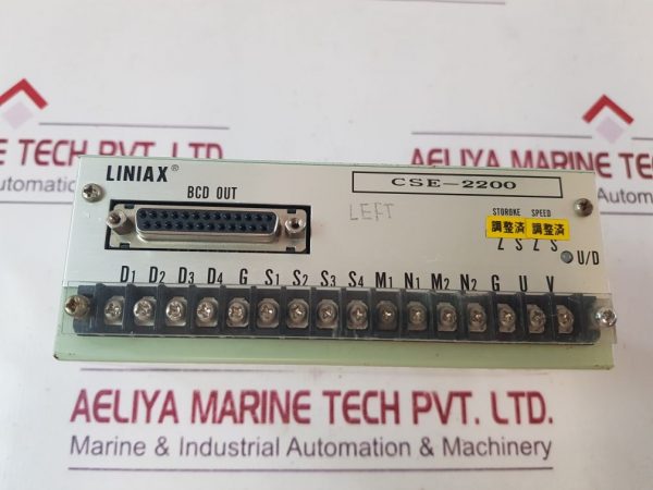 Liniax Cse-2200 Stroke & Speed Calculator