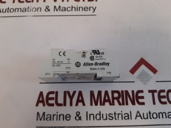 Allen-bradley 700-hn103 Miniature Relay Socket Ser.: C