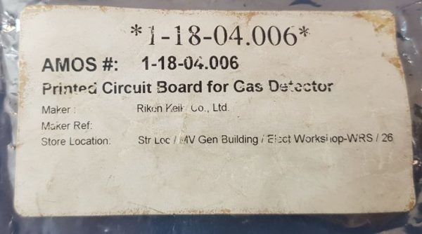 Riken Keiki Rkp-90330 Printed Circuit Board