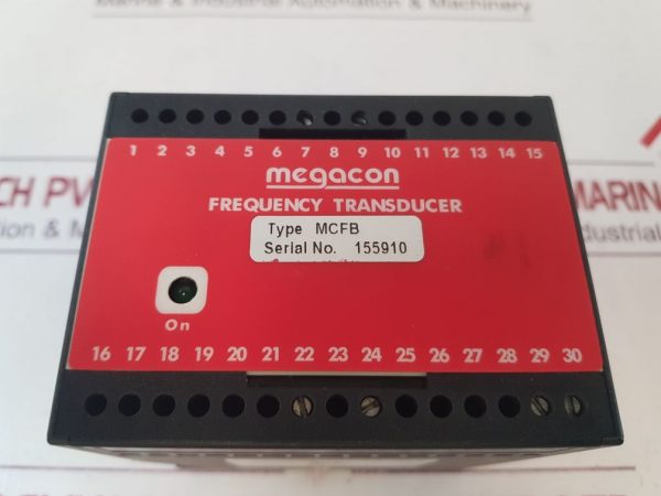 Megacon Mcfb Frequency Transducer 24vdc