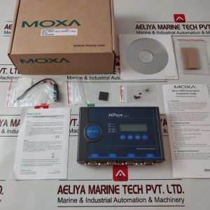 Moxa Nport 5410 Serial Device Server 4 Port Rs-232