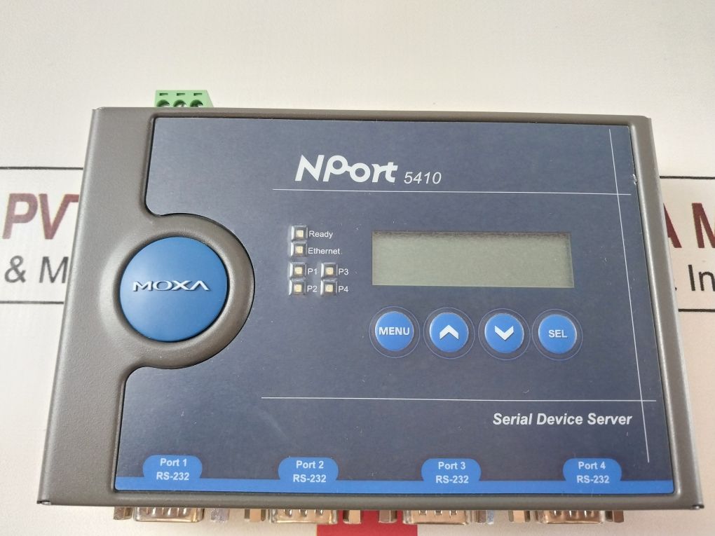 直送商品 MOXA 高機能 2ポート RS-232 シリアルデバイス サーバ NPort 5210A