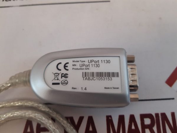 Moxa Uport 1130 Usb-to-serial Adaptor 1201014501100