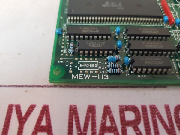 Musasino Mew-113 Pcb Card