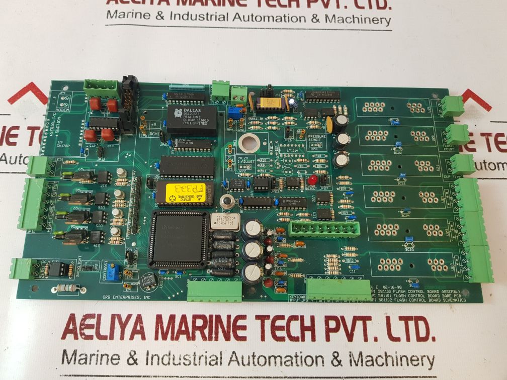 Orb Enterprises 581100 Pcb Card Rev E