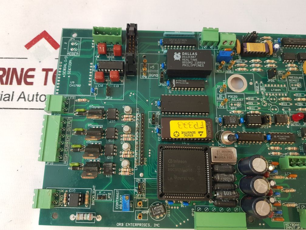 Orb Enterprises 581100 Pcb Card Rev E