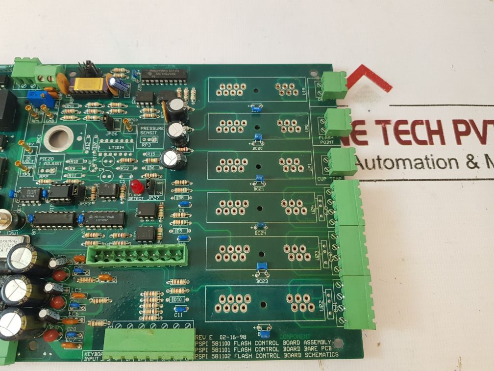 Orb Enterprises 581100 Pcb Card Rev E