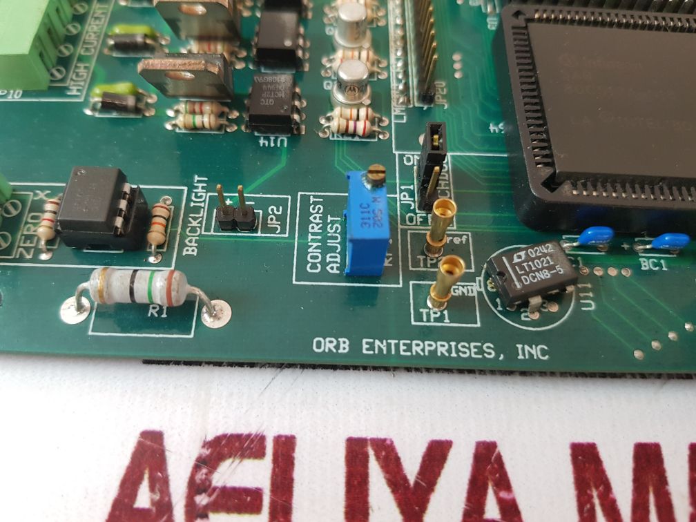 Orb Enterprises 581100 Pcb Card Rev E