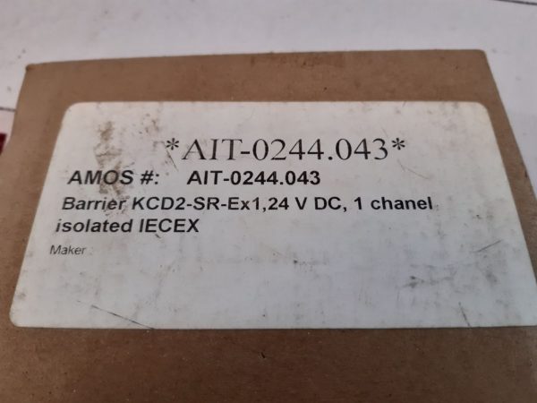 Pepperl+fuchs Kcd2-sr-ex1.lb Isolated Switch Amplifier 216712