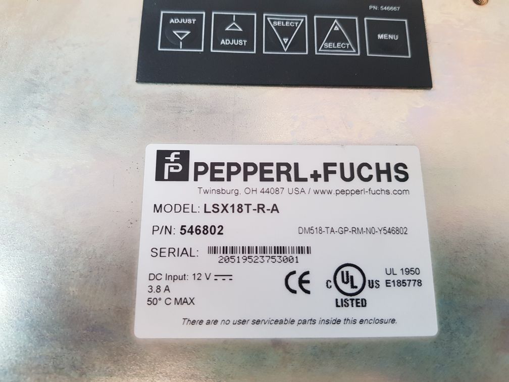 Pepperl+fuchs Lsx18t-r-a Lcd Monitor 546802 - Image 13