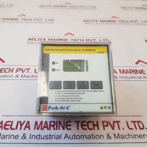 PROK DV’S MPREFR-E2C RESTRICTED EARTH FAULT RELAY-µP BASED 5A
