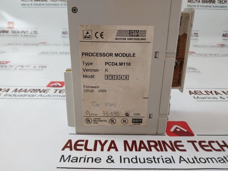 Saia Pcd4 m11 Processor Module Aeliya Marine
