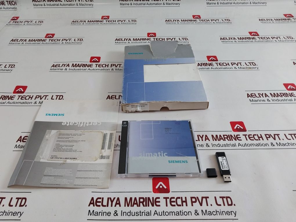 SIEMENS SIMATIC 6ES7810-4CC07-0YE5 SOFTWARE STEP 7 COMPACT DISC
