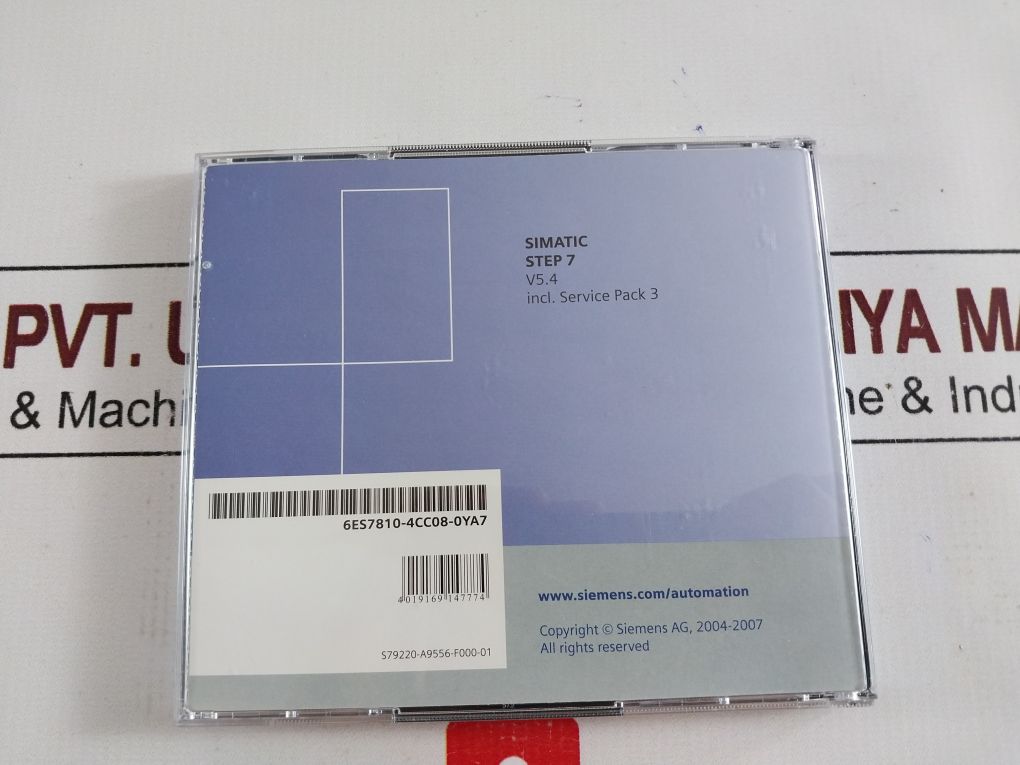 Siemens Simatic 6es7810-4cc07-0ye5 Software Step 7 Compact Disc - Image 11
