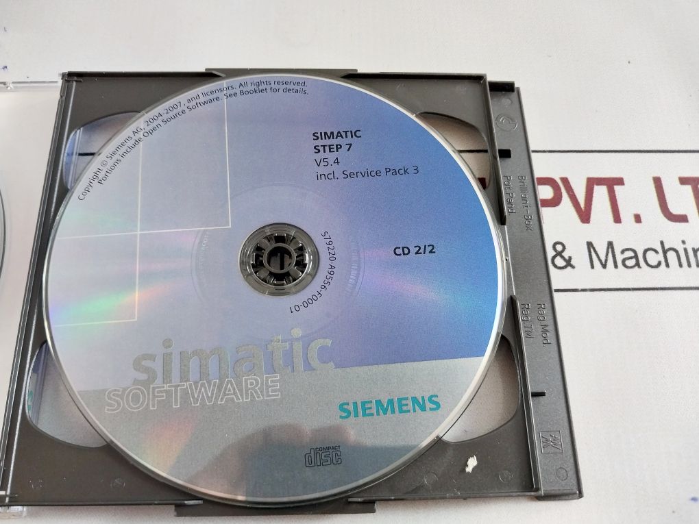 Siemens Simatic 6es7810-4cc07-0ye5 Software Step 7 Compact Disc - Image 6