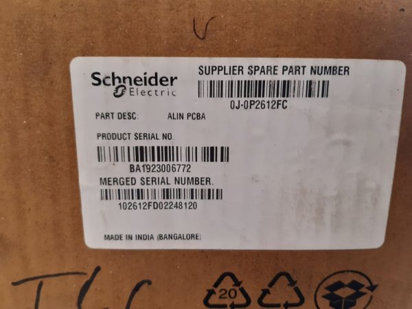 Schneider Electric 0j-0p2612fc Pcba Board