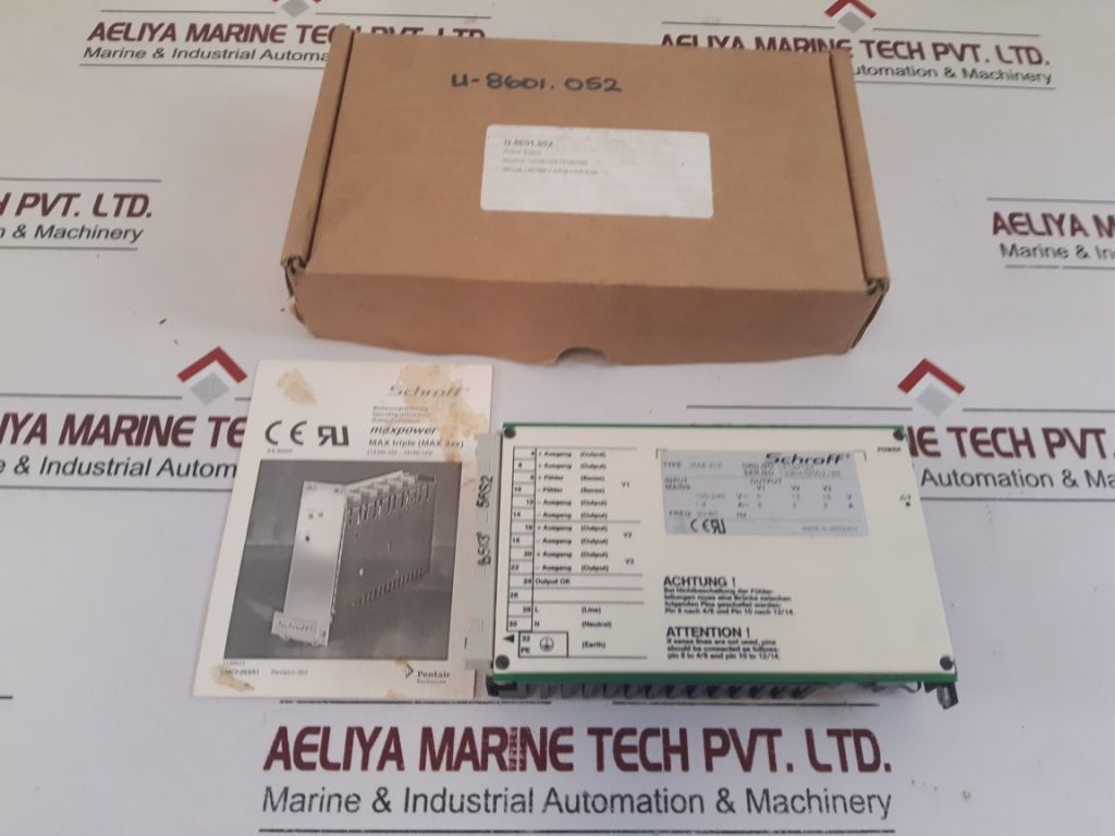 Schroff Pentair Max 315 Power Supply - Aeliya Marine