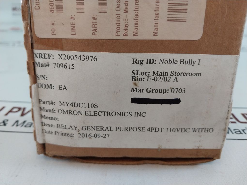Omron My4dc110s Relay 709615 - Image 10