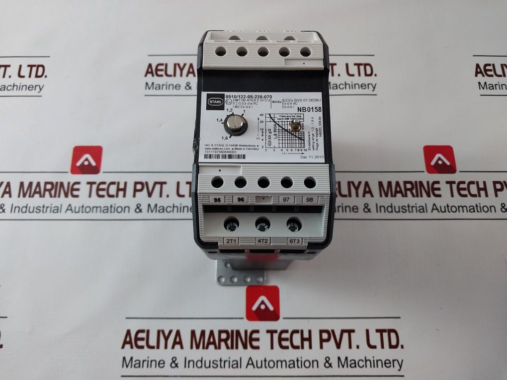 STAHL 8510/122-05-235-070 MOTOR PROTECTION RELAY