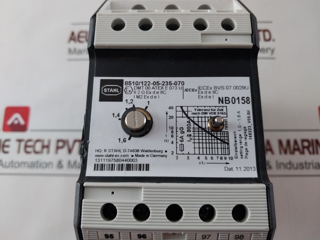 Stahl 8510/122-05-235-070 Motor Protection Relay - Image 5