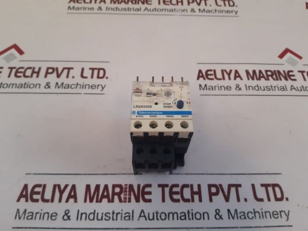 Telemecanique Schneider Lr2k0308 Thermal Overload Relay