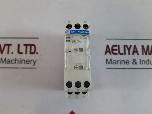 Telemecanique Schneider Electric Re7ml11bu Time Delay Relay