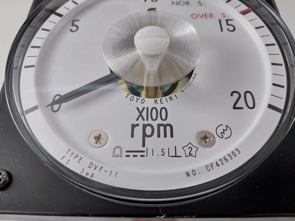 Toyo Keiki Dvf-11 Rpm Meter - Image 8