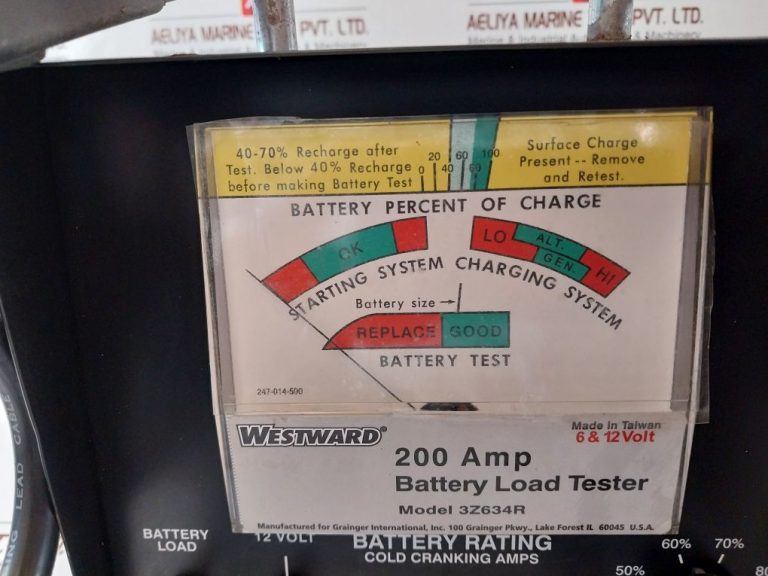 Westward 3z634r Battery Load Tester Aeliya Marine