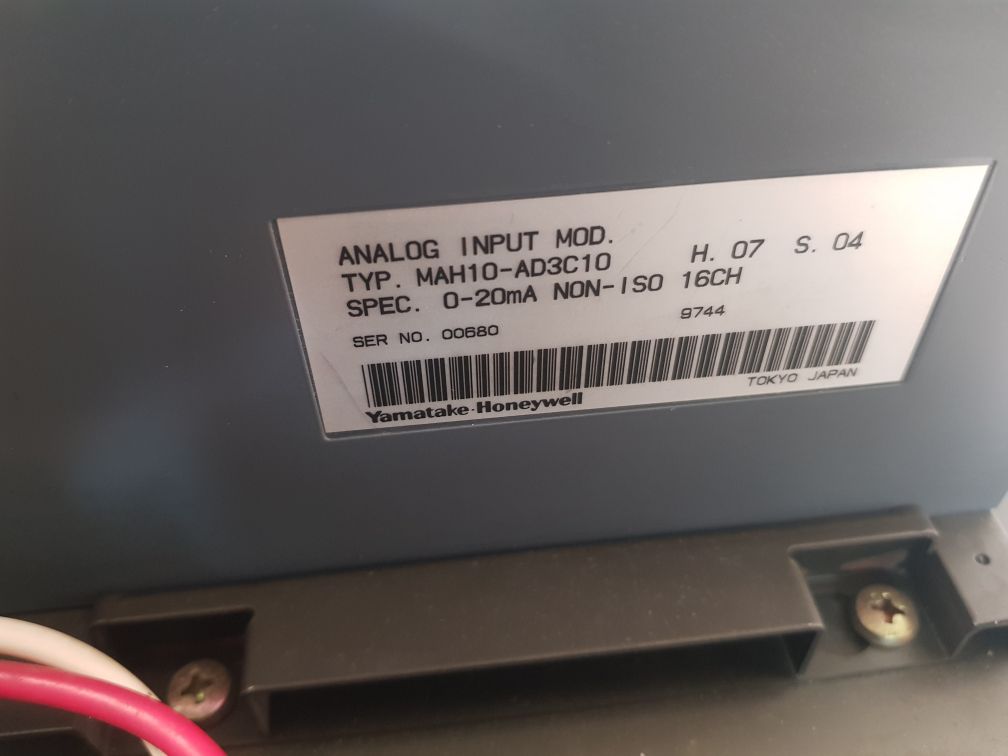 Yamatake-honeywell Mah10-ad3c10/510-0041/pc0500/cb10p0/ad3c10 Analog Input Module - Image 13