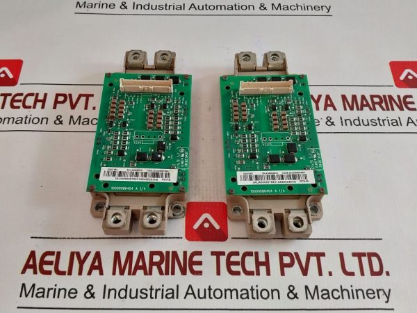 FUJI ELECTRIC ZGAD-592 DRIVE BOARD WITH IGBT MODULE2MBI600VX-120-50